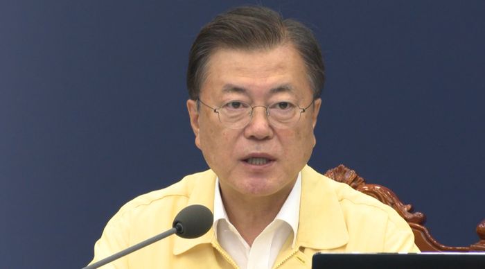 韓国・文大統領 岸田新首相にお祝いの書簡