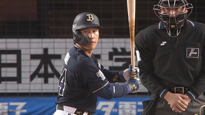 オリ3番吉田 3打数3安打3打点の大活躍