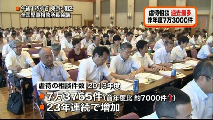 児童虐待相談 昨年度は7万件超で過去最多