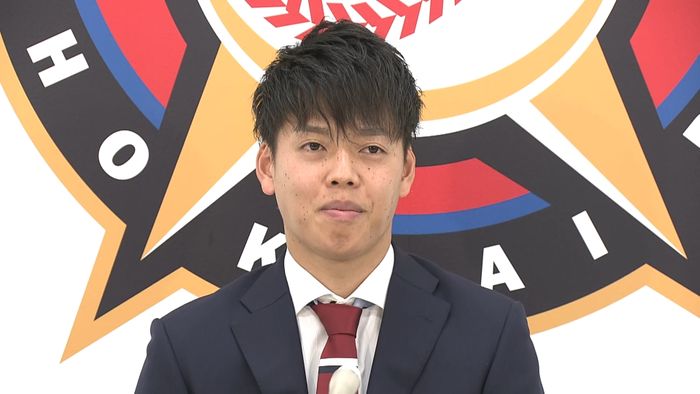 日本ハム杉浦 大幅増の7000万円で更改