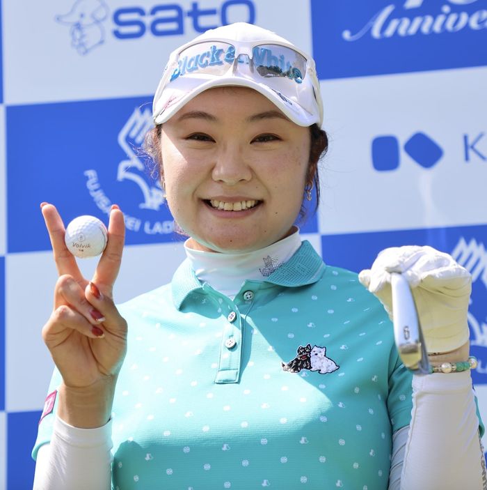 出た!正夢になったホールインワン!藤田さいきがツアー6度目 賞金500万円獲得
