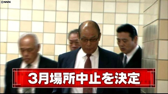 大相撲春場所の中止を決定 不祥事で初めて