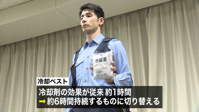 東京オリパラまで1年 警官の暑さ対策公開