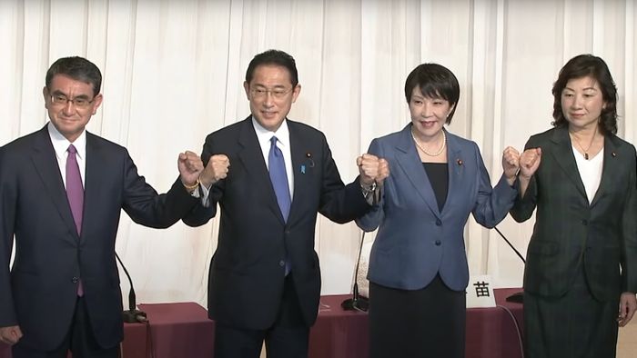 更新“公開票読み”総裁選SNS表明続々