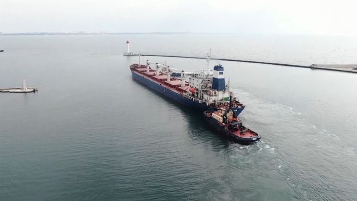 ロシア含め合意に署名の4者が輸出再開を評価　穀物船がウクライナ出発