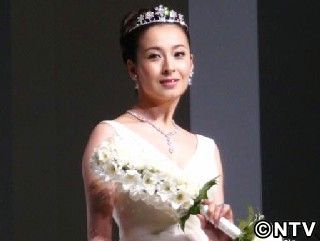 檀れい花嫁衣裳で輝く いいご縁があれば