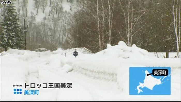 雪と強風で観光地に影響も　北海道