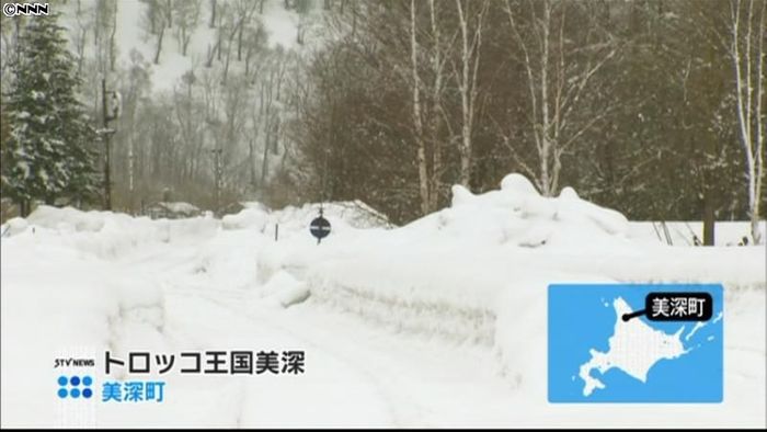 雪と強風で観光地に影響も 北海道