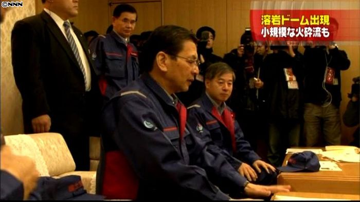 国交相、新燃岳被害状況視察のため現地入り