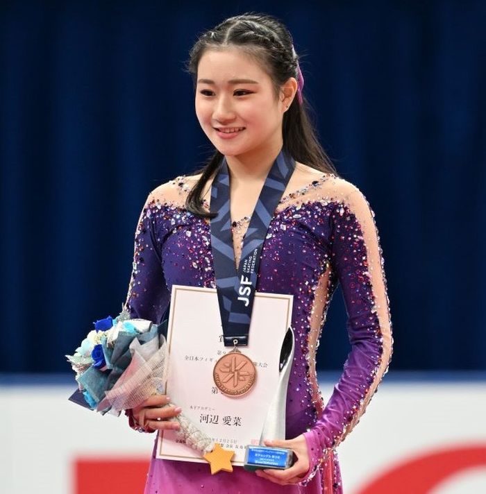 河辺愛菜自己ベストで3位 五輪代表に望み