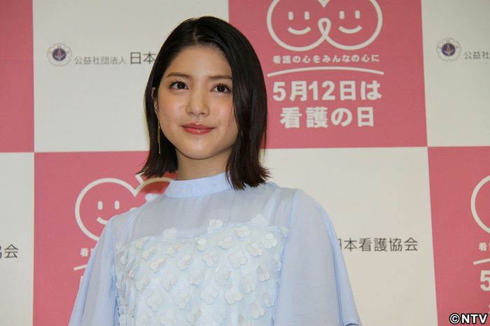 海荷、看護学生にエール「息抜きもしつつ」