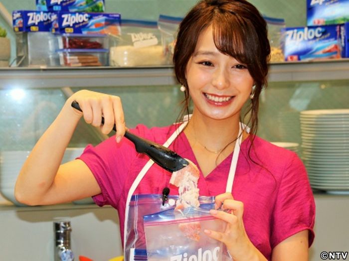 宇垣美里、エプロン姿で料理の腕前披露