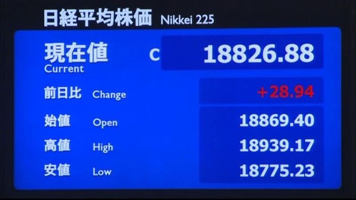 日経平均株価、今世紀最高値を更新