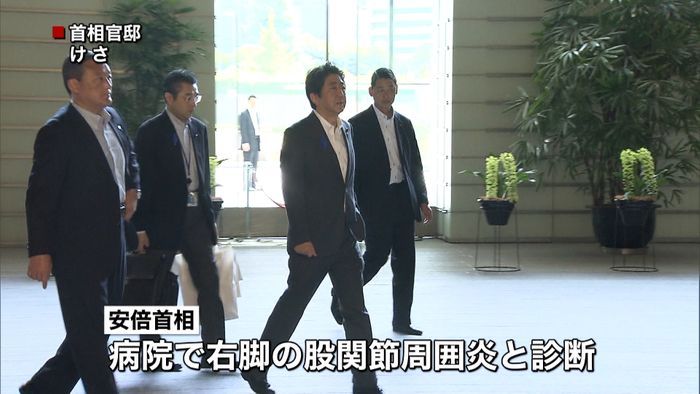 安倍首相 あすの広島視察中止