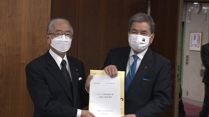 熊本県知事、農水相に対策を求める要望書　アサリ産地偽装
