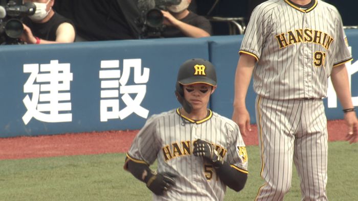 ファン興奮!「たまんないな」阪神・中野拓夢 サイクル安打飛び越える2HR4打点