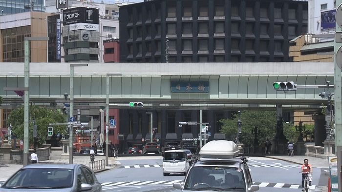 日本橋上の首都高地下へ　周辺出入り口廃止