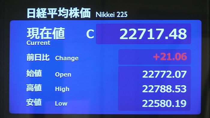 日経平均 3営業日ぶり反発も小幅な上げ幅
