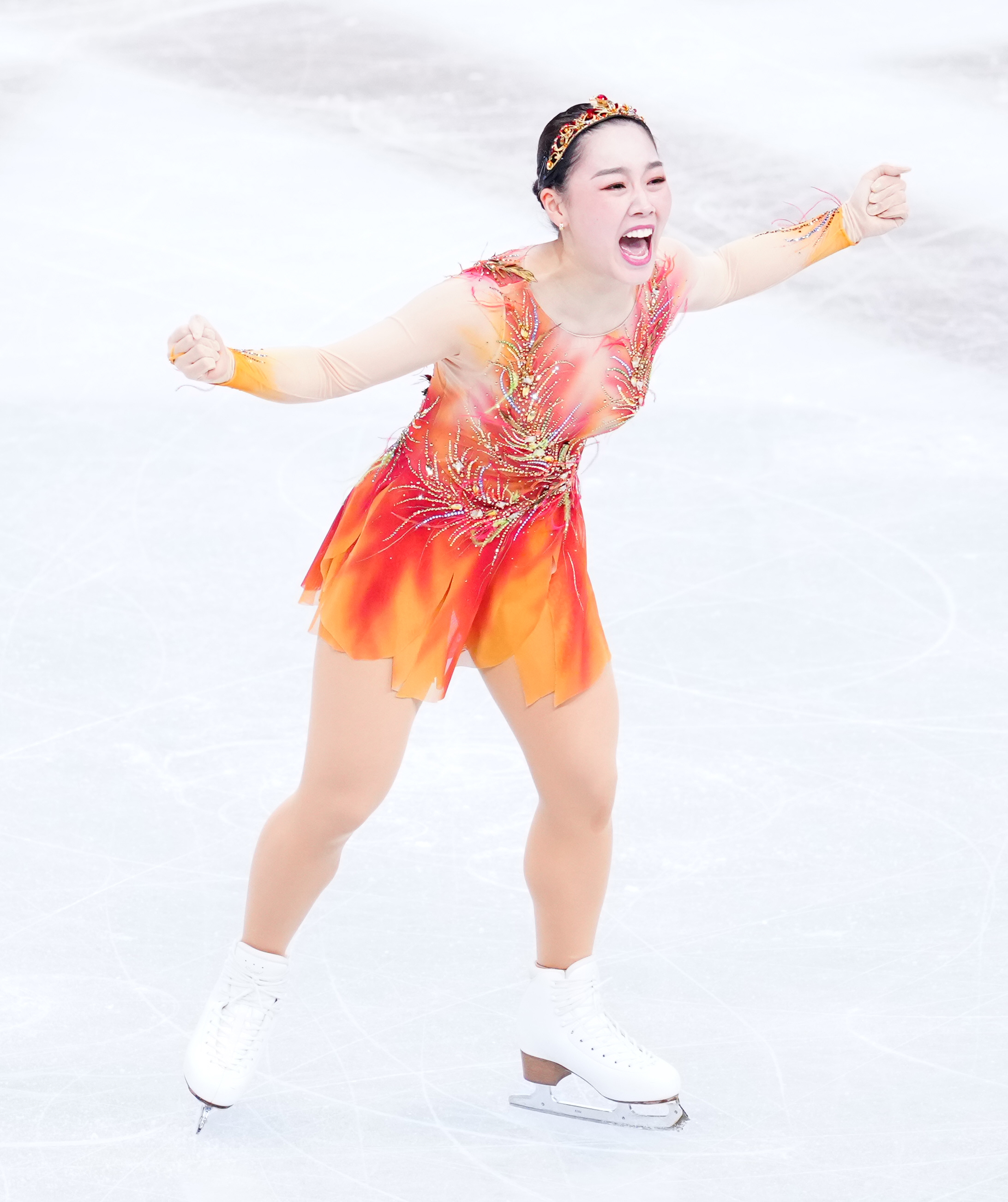 北京五輪 フィギュア樋口新葉 神写真 がとらえた 思い