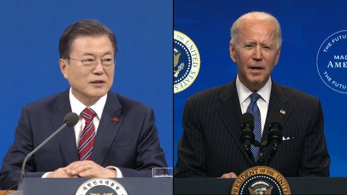 米韓首脳、5月後半にワシントンで会談へ