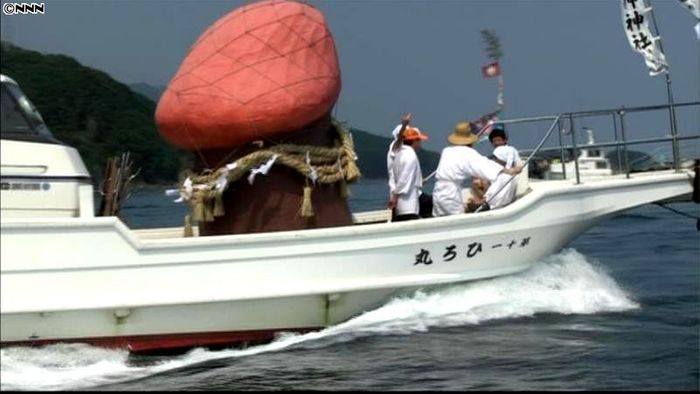 航海の安全、豊漁願う姫神祭 徳島・牟岐町