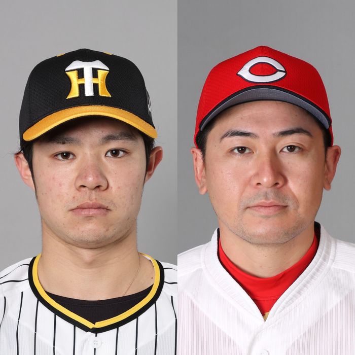 阪神・中野拓夢と広島・會澤翼がホームで交錯 両選手とも交代せずプレー続ける