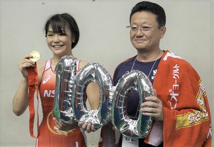 藤波朱理(18)公式戦100連勝達成 負ける不安払拭に伊調 馨コーチの存在「こんな比じゃないものを背負って戦っていた人」
