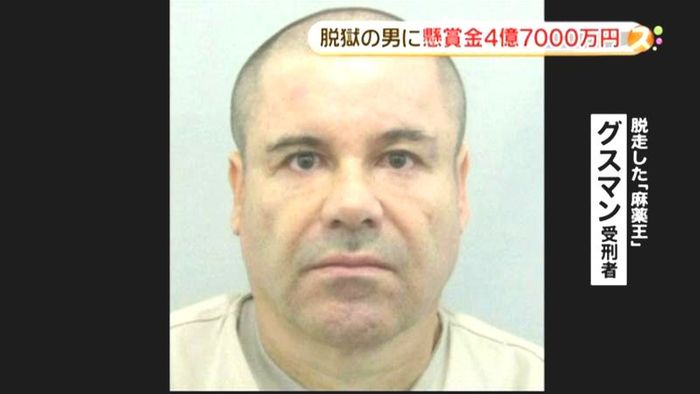 何としても…麻薬王に懸賞金4億7千万円