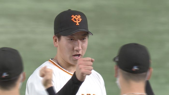 まさに“#大勢はガチ” 巨人の守護神・大勢 大ピンチから3者連続三振!15セーブ目