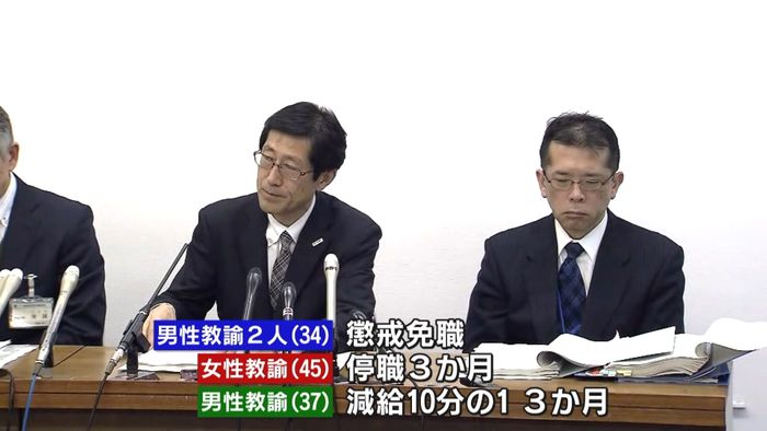 神戸“教諭いじめ”男性教諭2人を懲戒免職