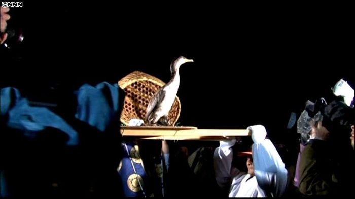 気多大社で鵜祭 来年は「春から景気良く」