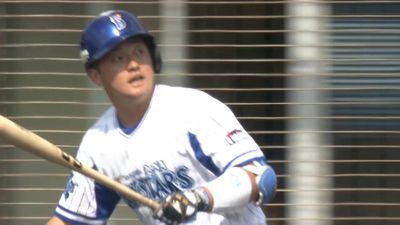 ｄｅｎａ新人 背番号２ 牧連日の活躍