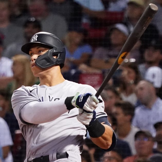 ヤンキース ジャッジ グリーンモンスター越え の46号 今季メジャー最速100打点到達 Hrは66本ペース ヤンキース ジャッジ グリーンモンスター越え の46号 今季メジャー最速100打点到達 Hrは66本ペース