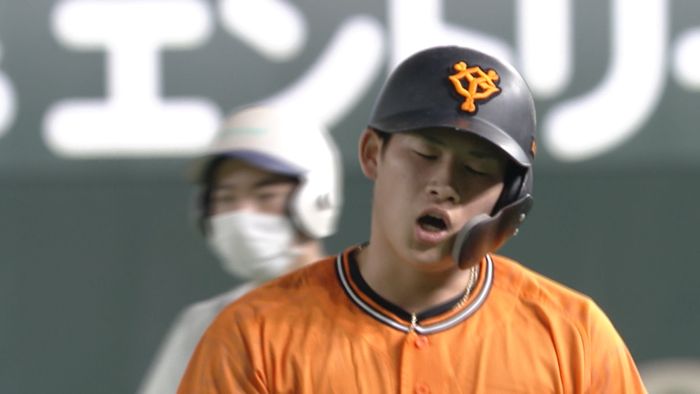 巨人4回 坂本の技あり打などで満塁チャンス作るも…増田陸で先制ならず