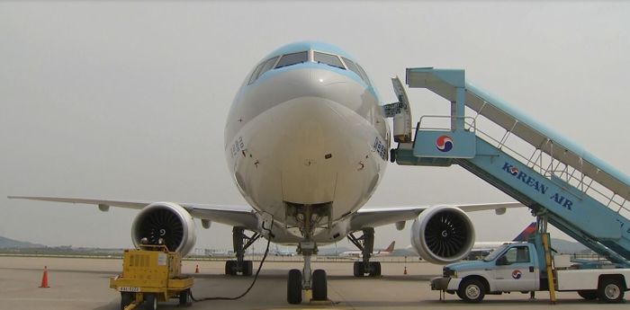 韓国　米事故で“同系列エンジン”運航停止