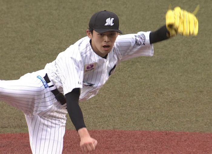 “最も三振しない男”吉田正尚から3球三振 ロッテ佐々木朗希 初回ストレートはオール160キロ超え