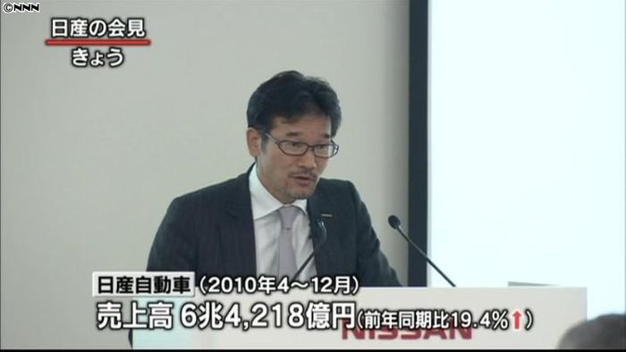 日産、中国市場での販売好調で純利益5倍に