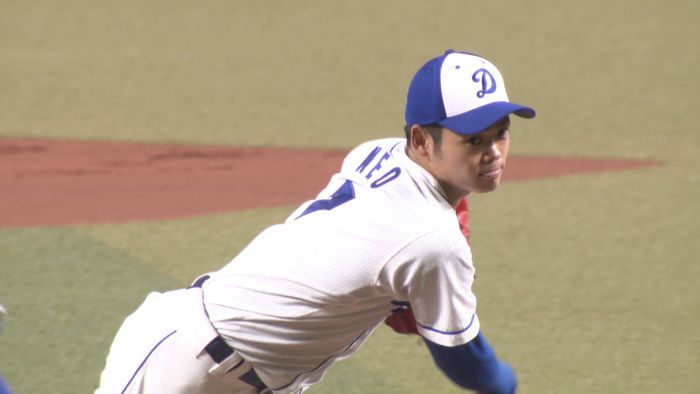 「根尾昂恐るべし」8回をパーフェクト 自己最速の152キロで空振り三振 スライダーもさえる