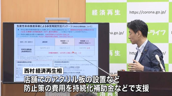 “夜の街で働く人”検査体制強化などで一致