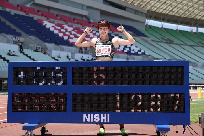 ママさんハードラー寺田が今季2度目日本新
