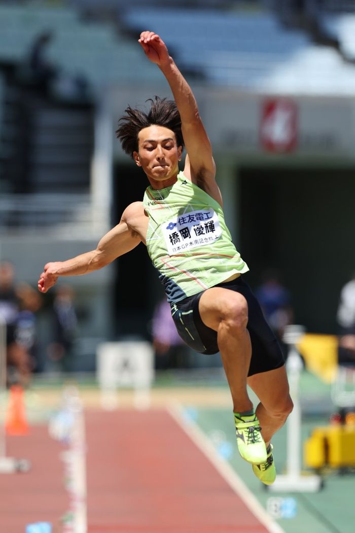 「そろそろ日本記録保持者に」橋岡優輝 足首負傷で3本目以降取りやめも3位