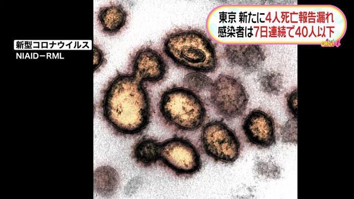 東京都 新たに4人の死亡の報告漏れ