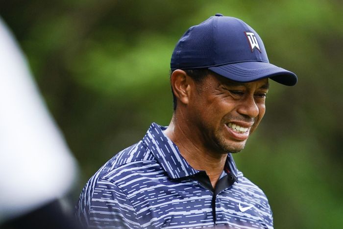 タイガー・ウッズ 全米プロ選手権7ボギーで99位と出遅れ 足の痛みでイライラしカメラマンに注文する場面も