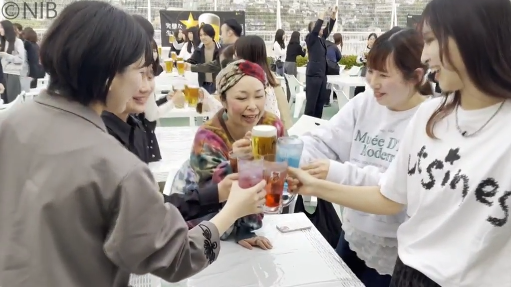 ココウォーク屋上に「ビアガーデン」オープン！「ビール」「カクテル」など100種類以上飲み放題《長崎》