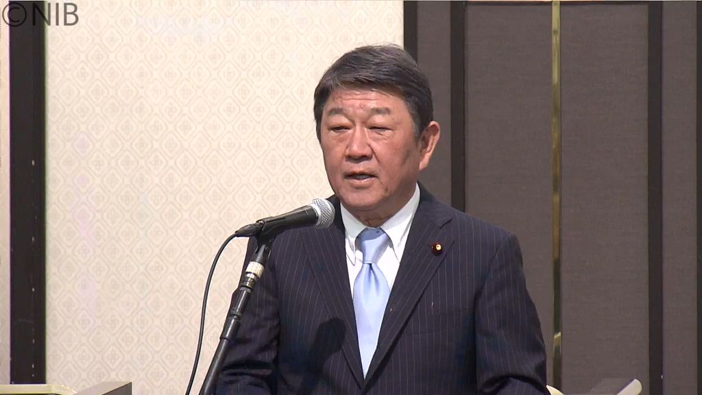 「全く新しい自民党に生まれ変わる」茂木幹事長が来崎　地域に根差した活動進めるよう呼びかけ《長崎》