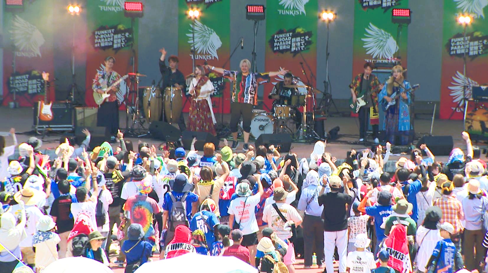 V・ファーレンの応援歌などで人気“FUNKIST”「長崎と出会えてよかった