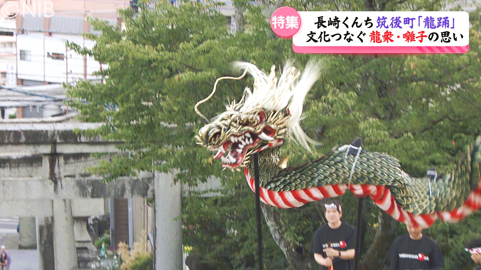長崎くんち】3頭の龍がシンクロ「筑後町 龍踊」インスタグラムで情報