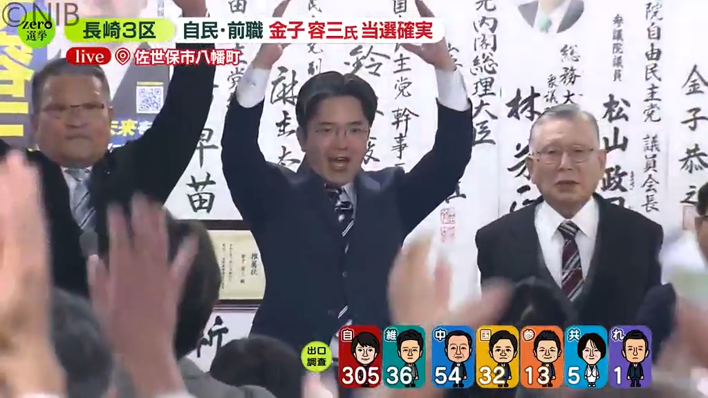衆院選 長崎2区】「私の実力不足…」中道改革連合・前職の山田 勝彦氏