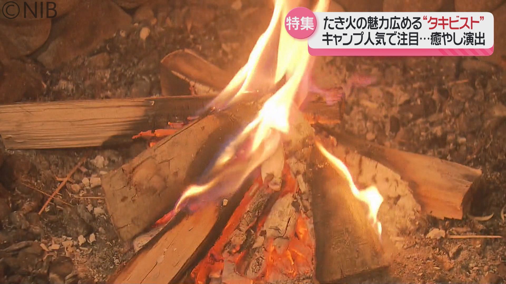 タキビスト」“揺らめく炎”と“薪が燃える音” 火を囲む癒しの魅力を
