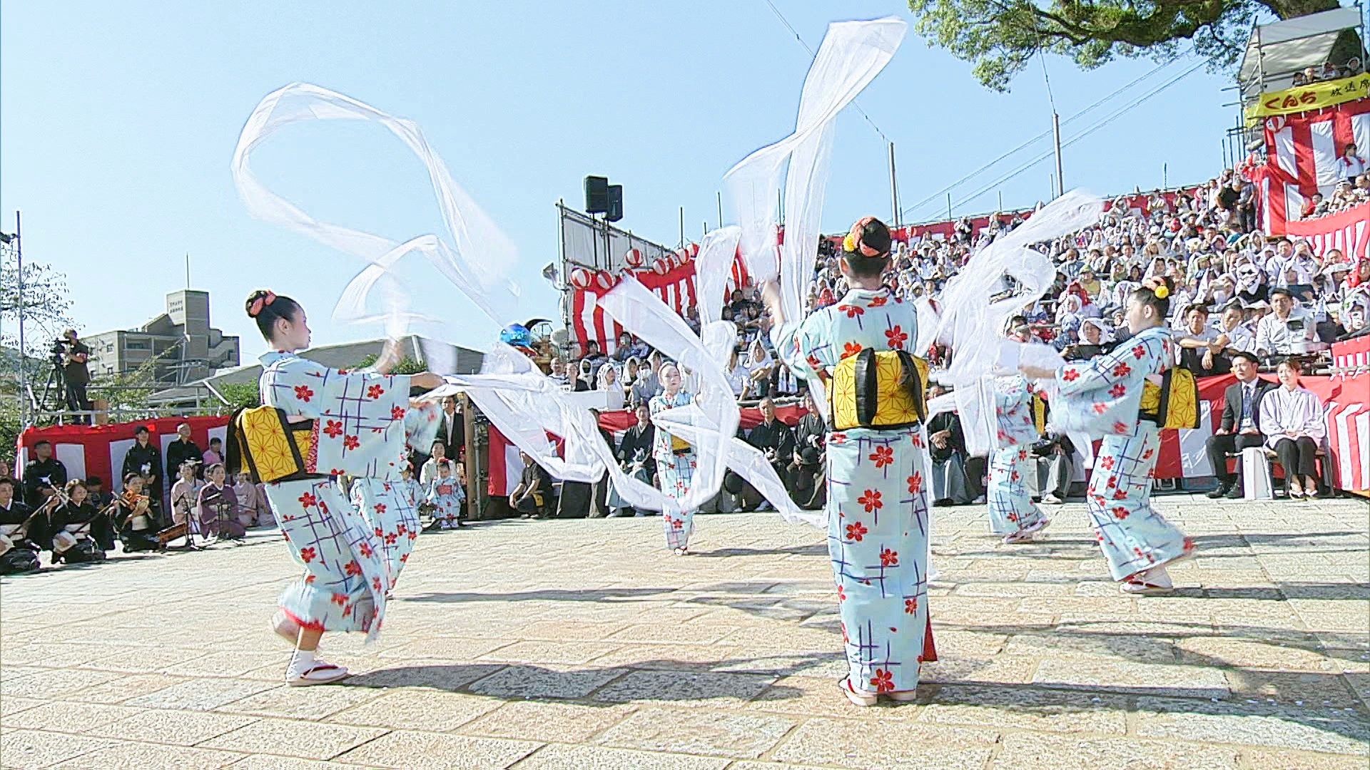 長崎くんち】相撲ゆかりの町「西古川町 櫓太鼓・本踊」ウクライナ出身